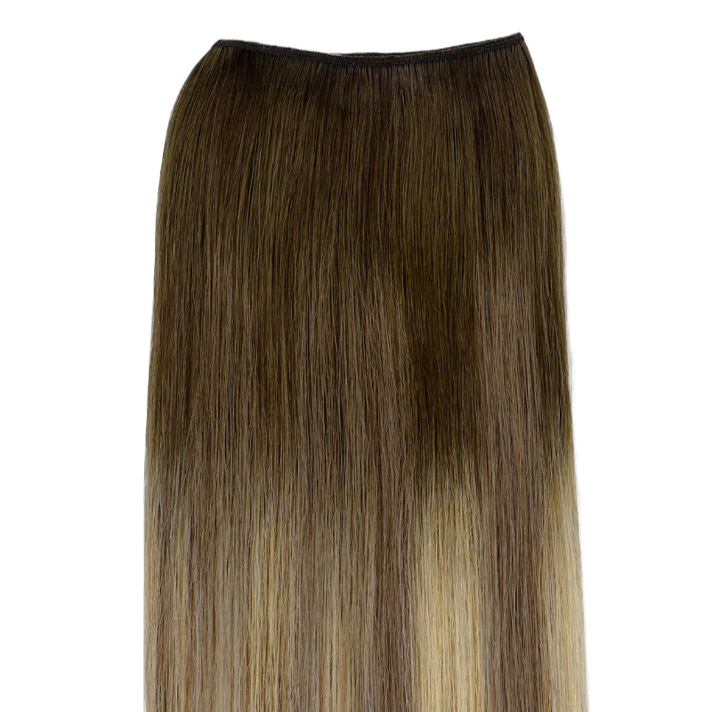 Bleach Blonde Balayage (3/8/613) Sew-In Weft Hair Extensions (80g-120g) - Image 7