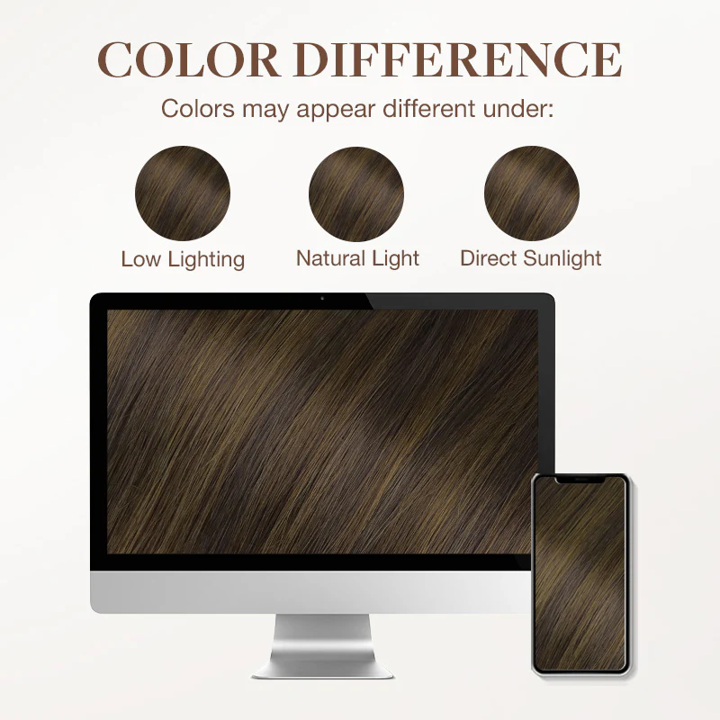 Brown Sugar Swirl Highlights (2C/4E/6C) Sew-In Weft Hair Extensions (80g-120g) - Image 8