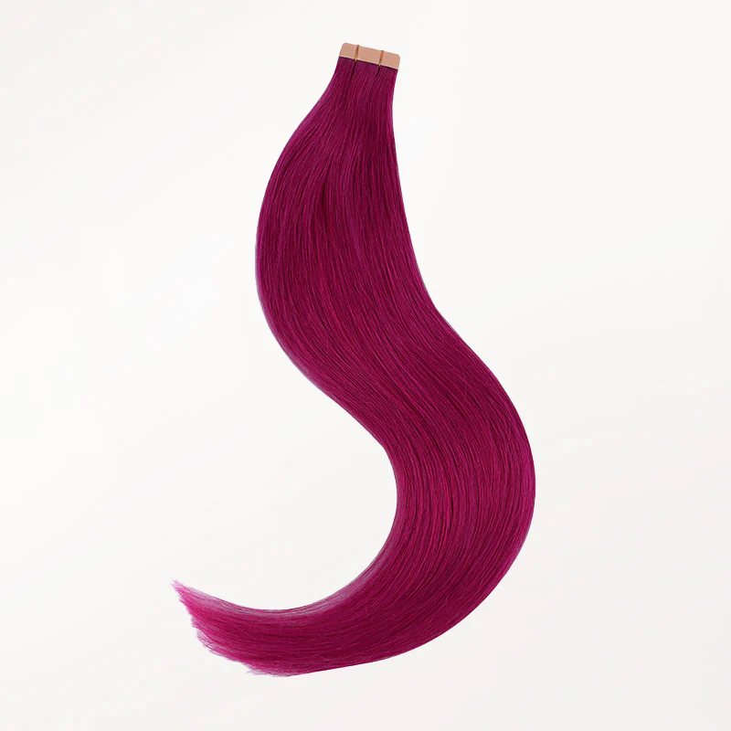 Burgundy Red Color Tape-Ins (25g-30g) - Image 5