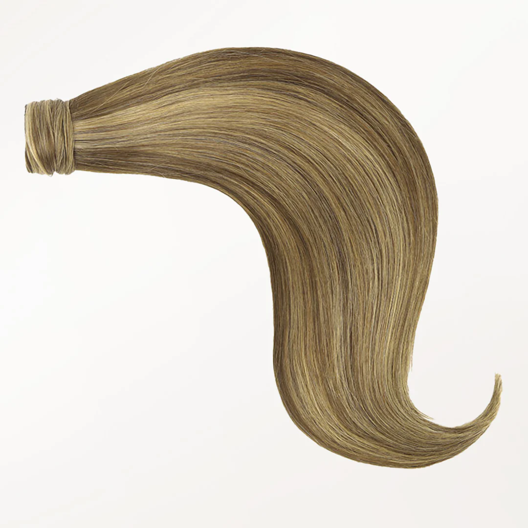 Caramel Blonde Balayage (4/27) Ponytail (75g-90g) - Image 7