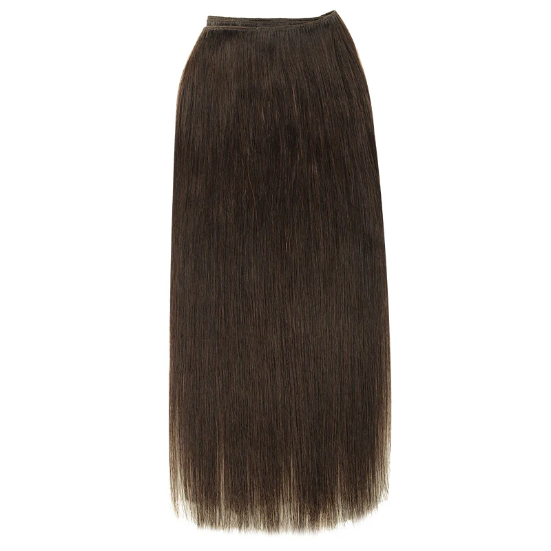 Chocolate Brown (4A) Sew-In Weft Hair Extensions (80g-120g) - Image 9
