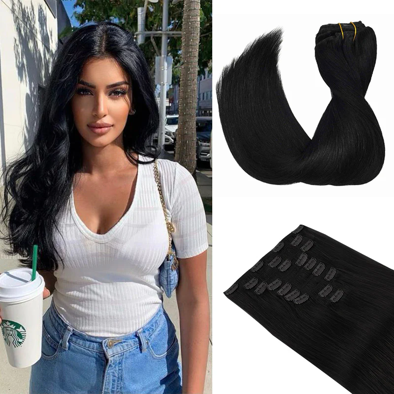 Clip in Hair Extensions 150g - Image 4