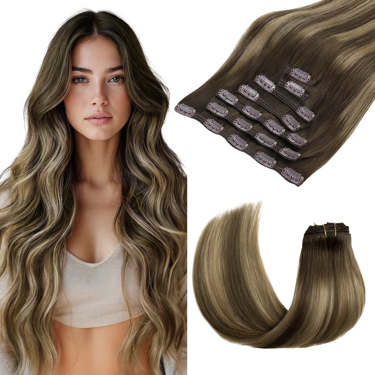 Clip in Hair Extensions 150g - Image 80