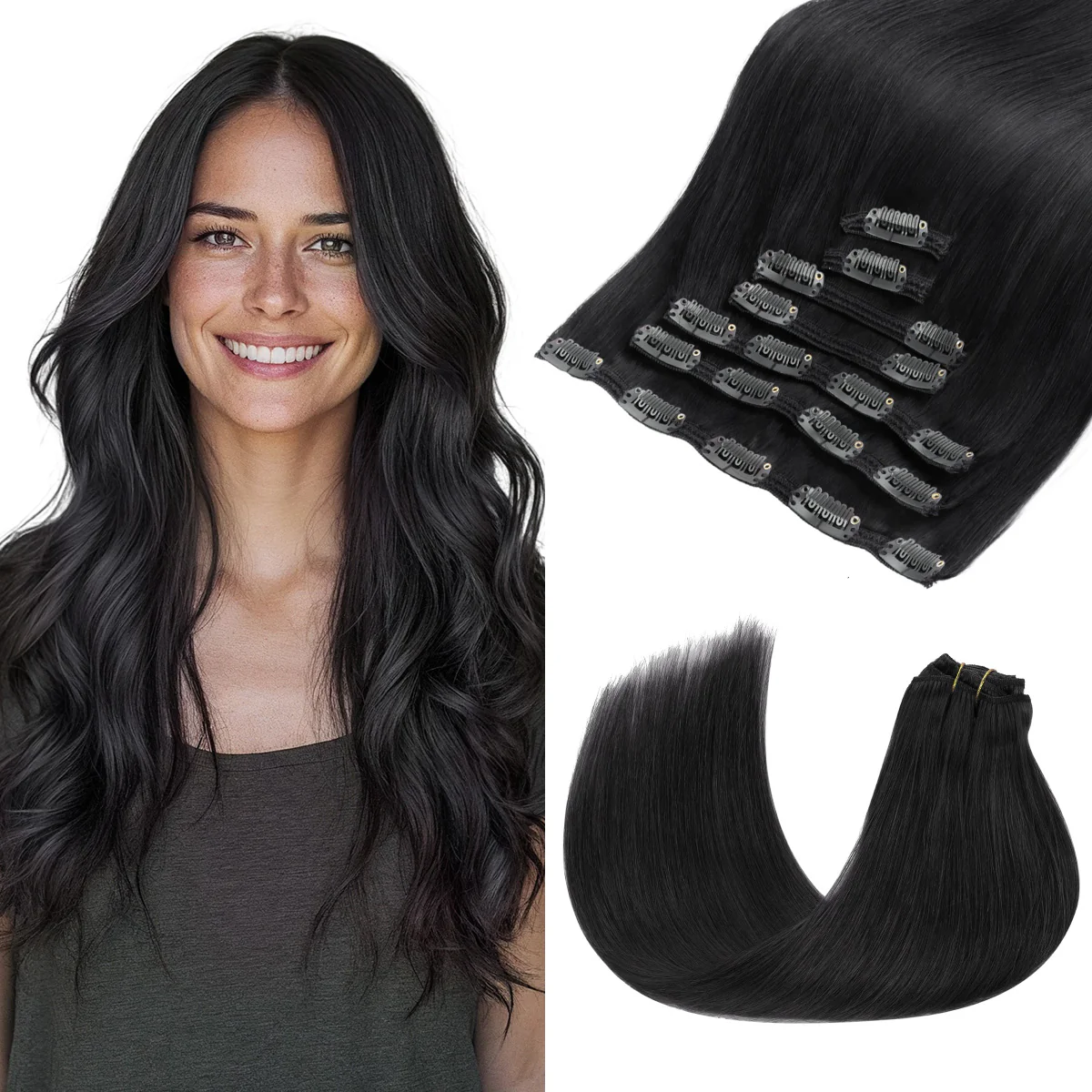 Clip in Hair Extensions 150g - Image 86