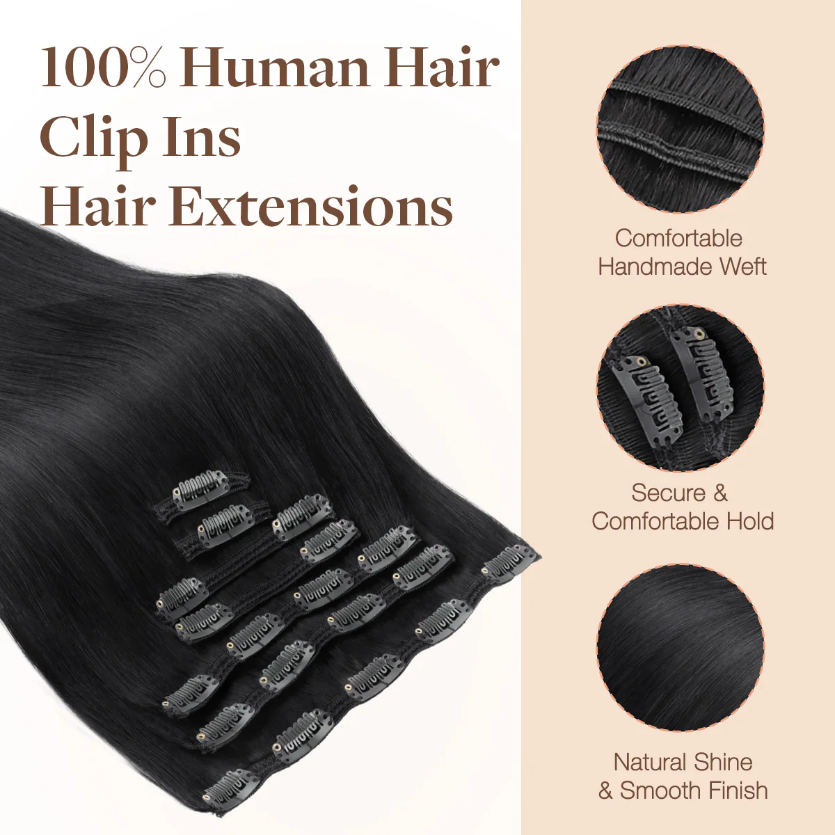Clip in Hair Extensions 150g - Image 87