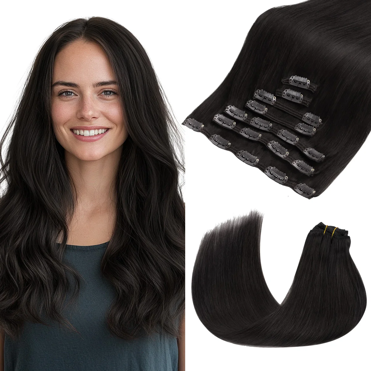 Clip in Hair Extensions 150g - Image 92