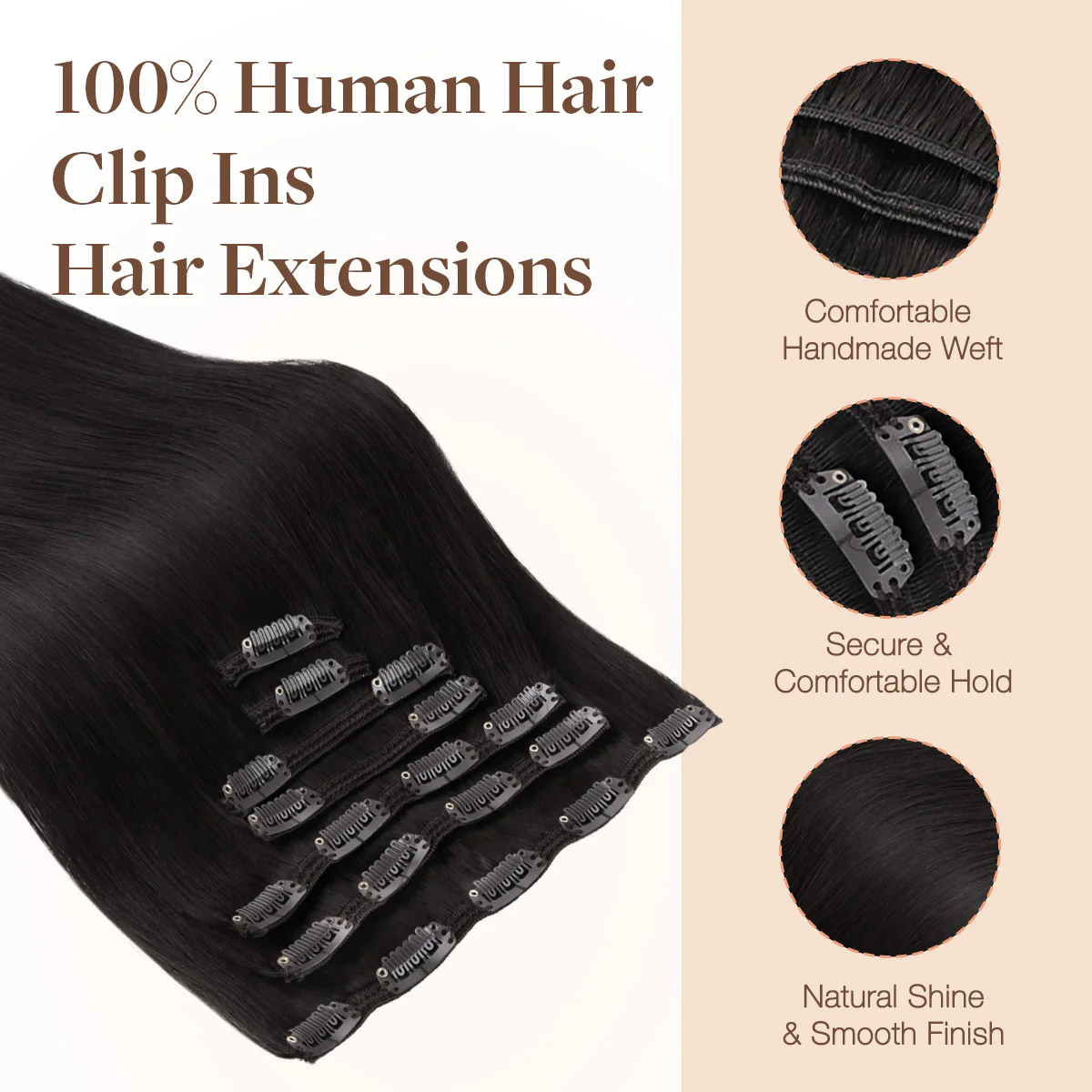 Clip in Hair Extensions 150g - Image 94