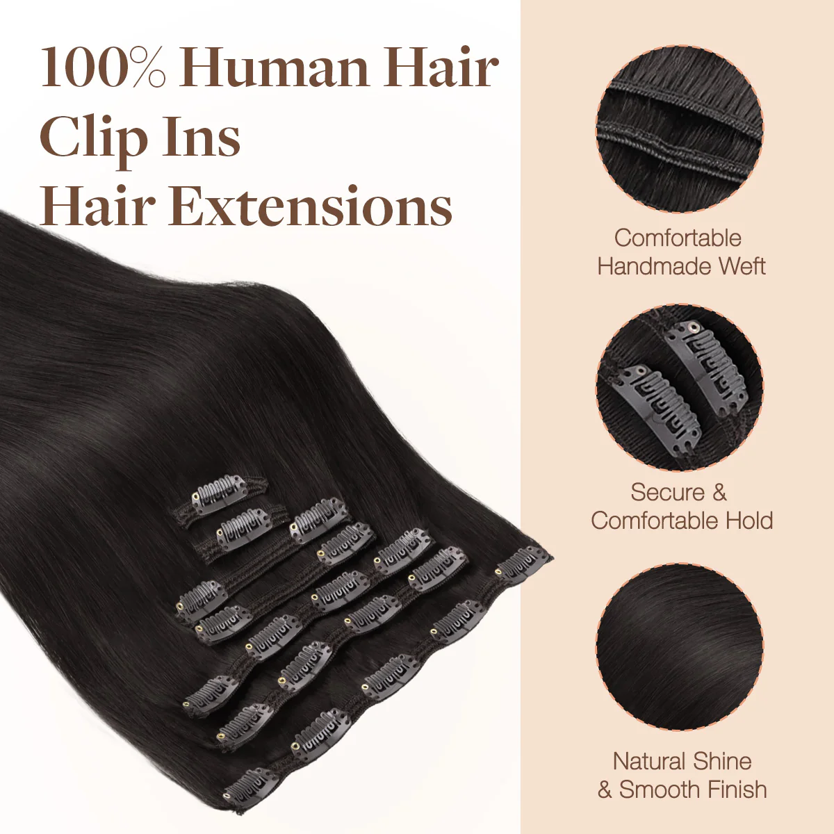 Clip in Hair Extensions 150g - Image 99