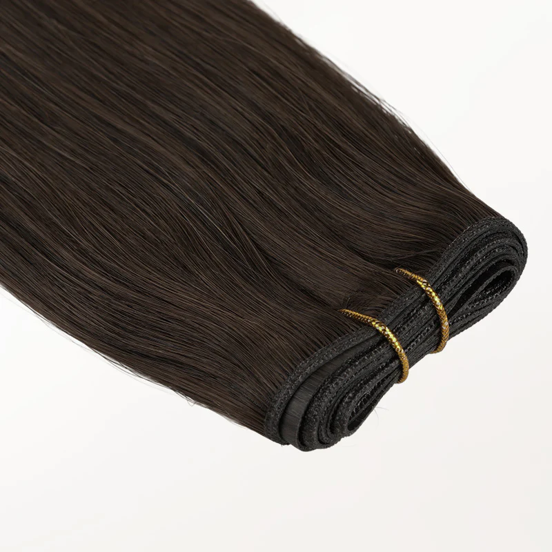 Dark Brown (2) Genius Tape Weft Hair Extensions 60g - Image 8