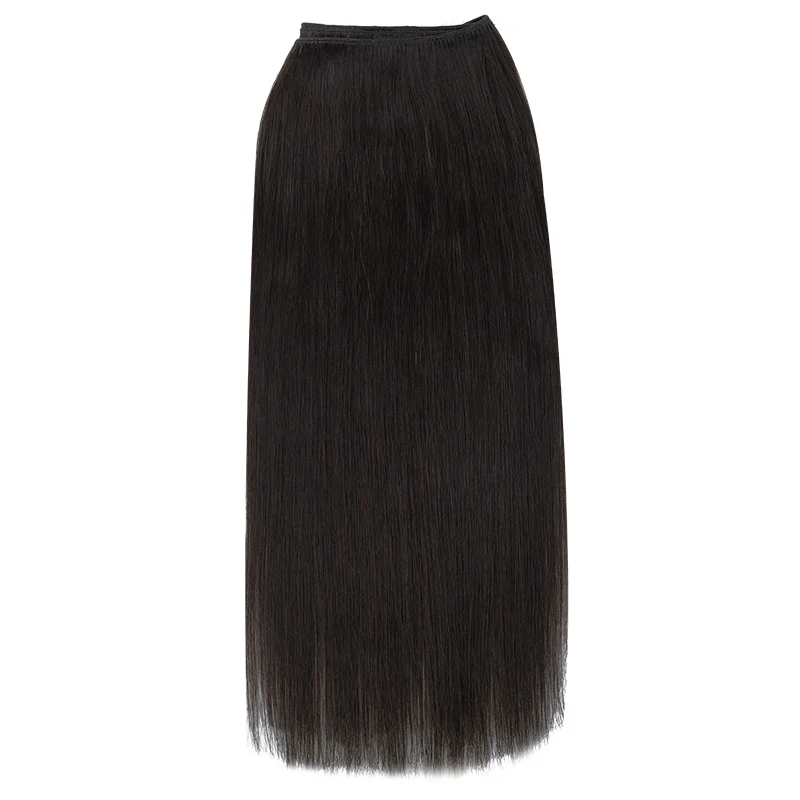 Dark Brown (2) Sew-In Weft Hair Extensions (80g-120g) - Image 9