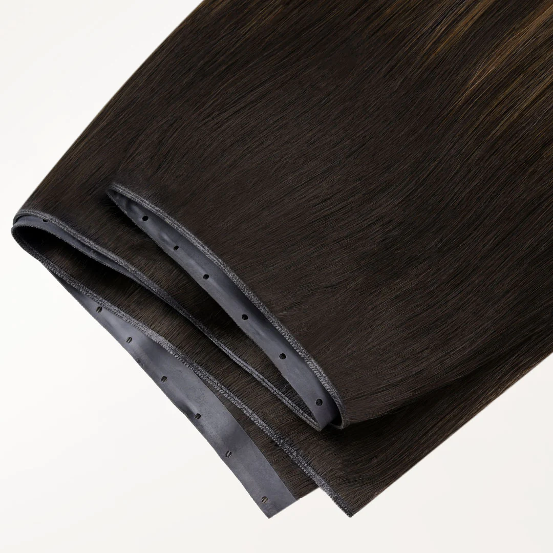 Dark Brown Balayage (2/6/2) Butterfly Weft Hair Extensions (100g-150g) - Image 4