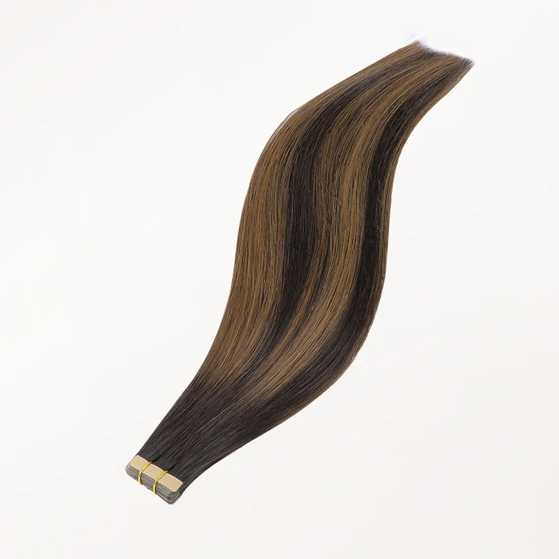 Dark Brown Balayage (2/6/2) Tape-Ins 50g - Image 5