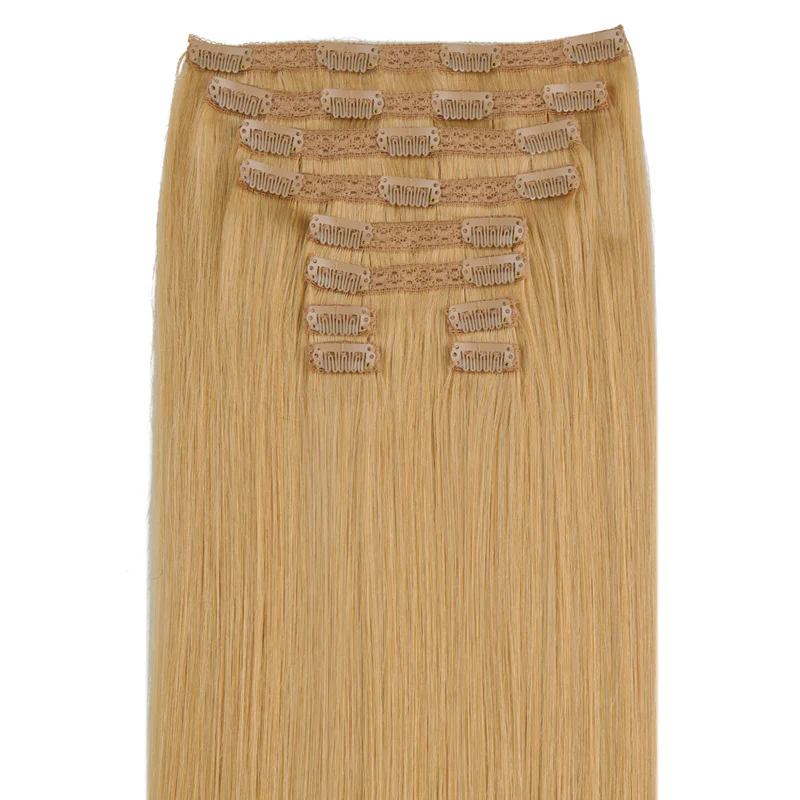 GOO GOO Double Drawn Clip in Hair Extensions 160g - Image 52