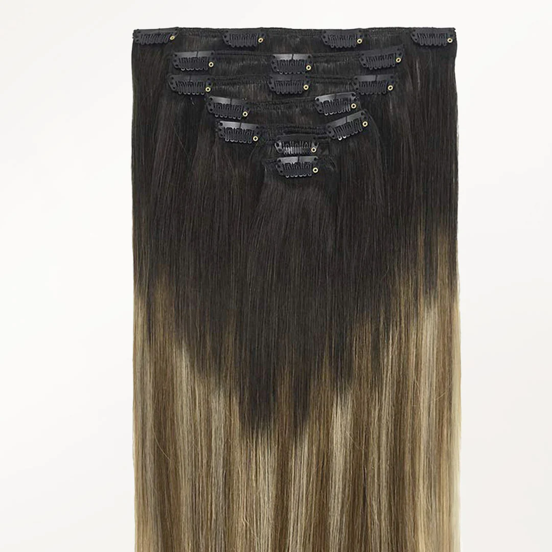 Dirty Blonde Omber (2/6/18) Classic Clip-Ins (120g-150g) - Image 3