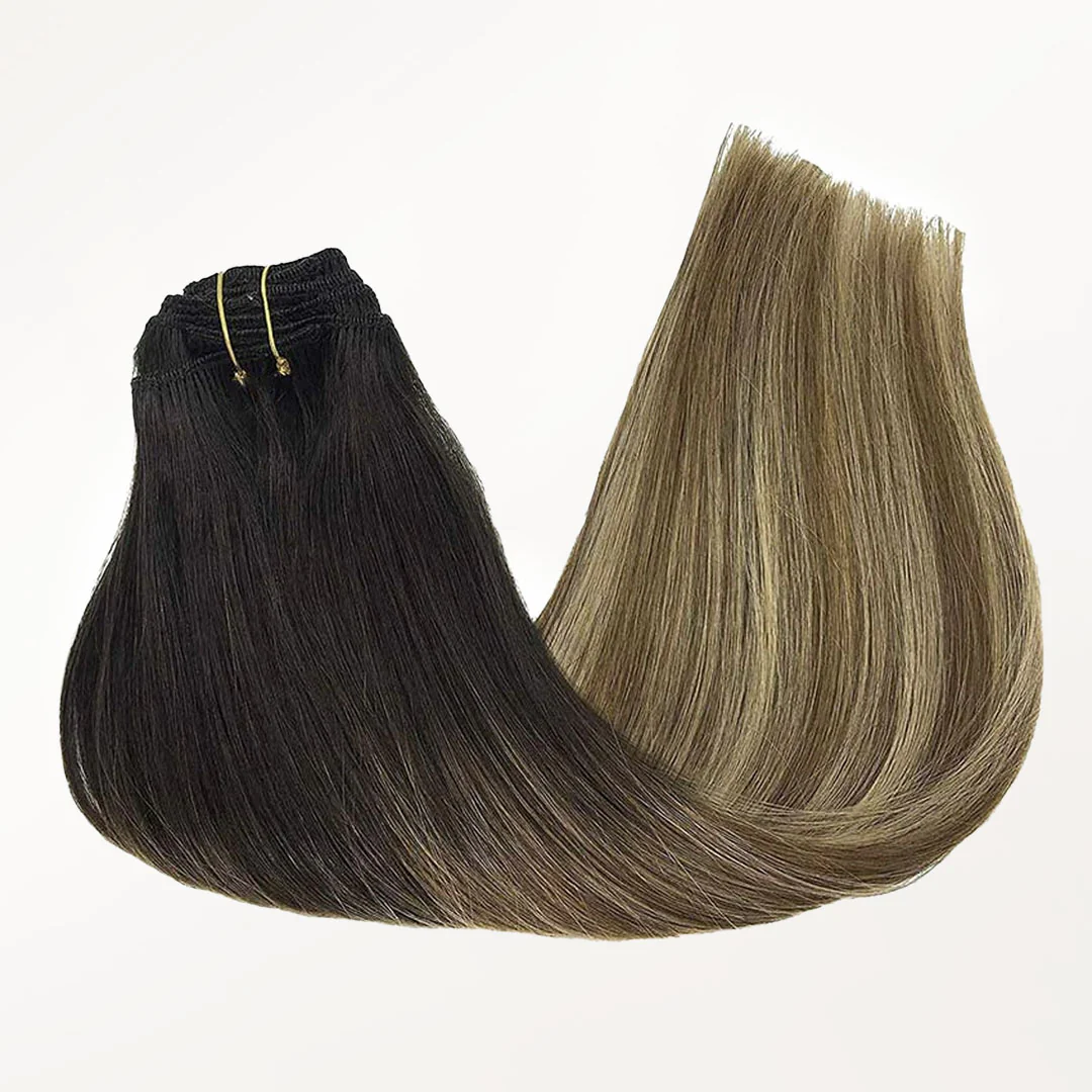 Dirty Blonde Omber (2/6/18) Classic Clip-Ins (120g-150g) - Image 6