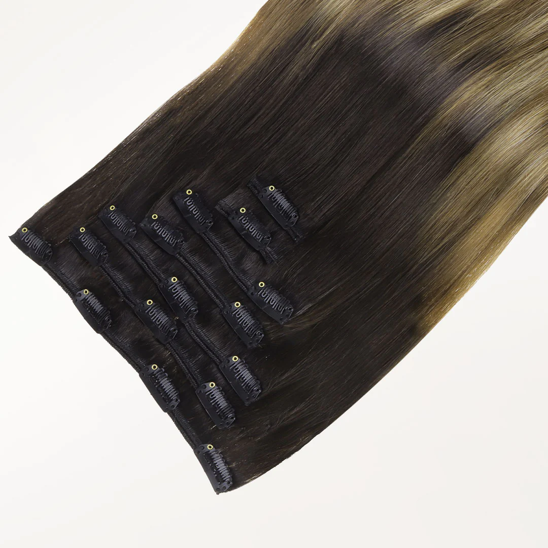Dirty Blonde Omber (2/6/18) Classic Clip-Ins (120g-150g) - Image 7