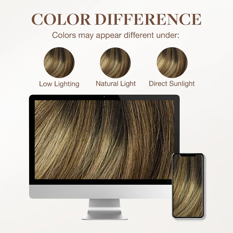 Dirty Blonde Omber (2/6/18) Classic Clip-Ins (120g-150g) - Image 9