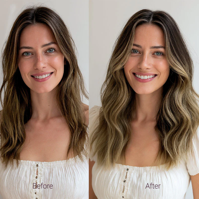 Dirty Blonde Omber (2/6/18) Tape-Ins 50g - Image 3