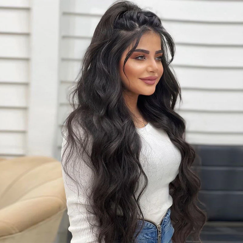 GOO GOO Double Drawn Clip in Hair Extensions 160g - Image 11