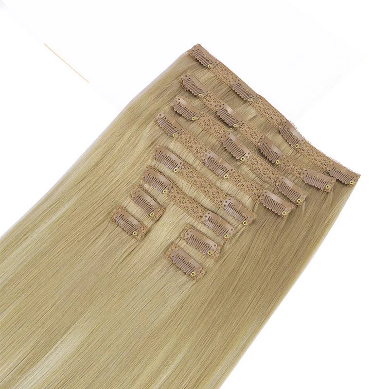 GOO GOO Double Drawn Clip in Hair Extensions 160g - Image 119