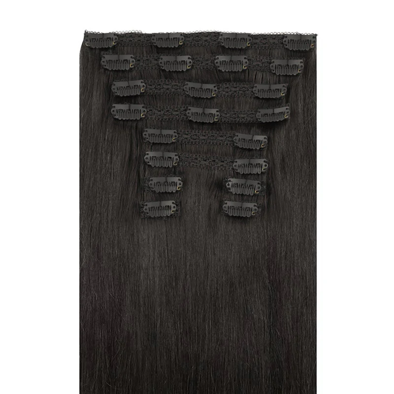 GOO GOO Double Drawn Clip in Hair Extensions 160g - Image 17