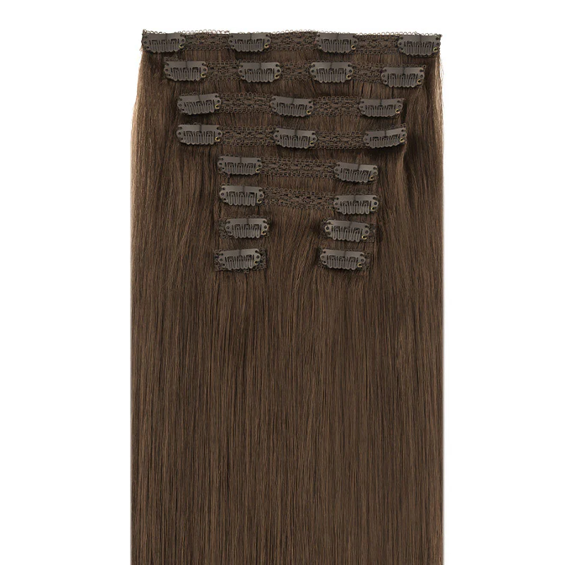 GOO GOO Double Drawn Clip in Hair Extensions 160g - Image 29