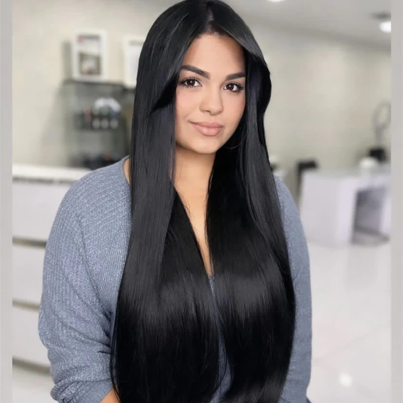 GOO GOO Double Drawn Clip in Hair Extensions 160g - Image 4