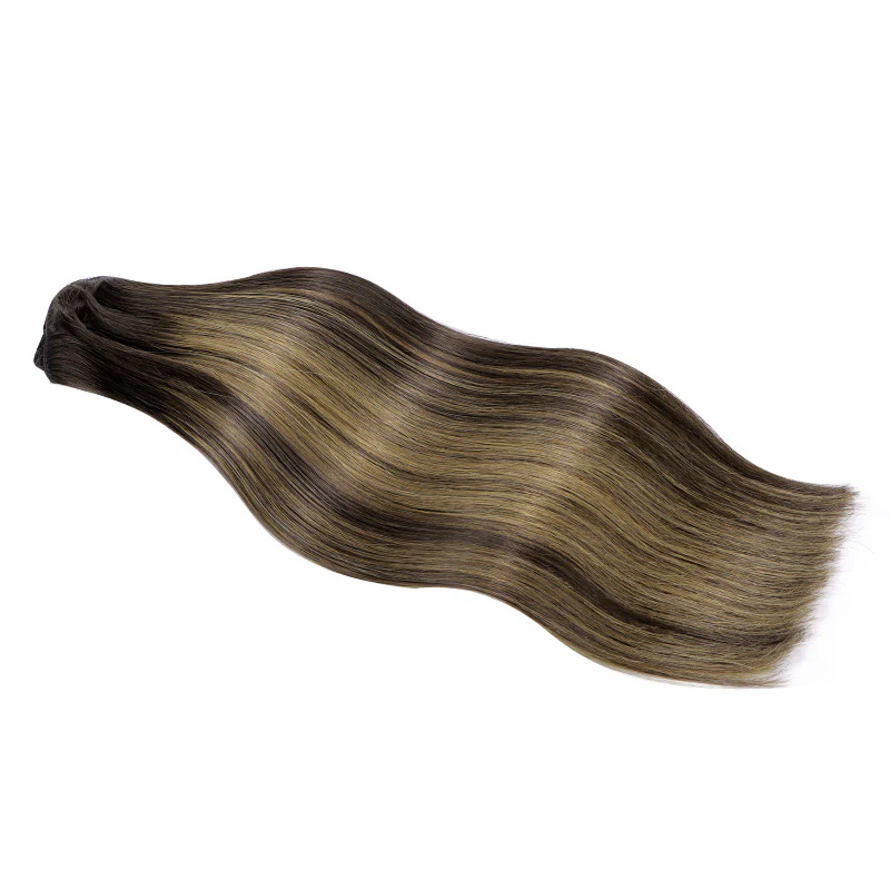 GOO GOO Double Drawn Clip in Hair Extensions 160g - Image 61