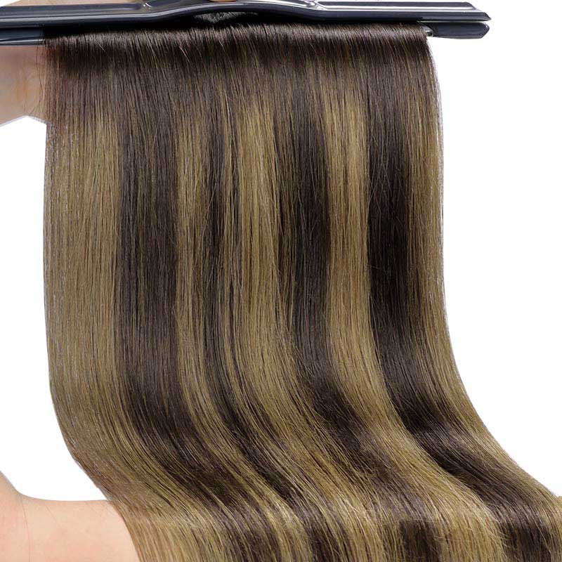 GOO GOO Double Drawn Clip in Hair Extensions 160g - Image 64
