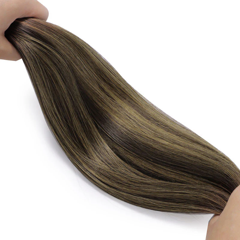 GOO GOO Double Drawn Clip in Hair Extensions 160g - Image 65