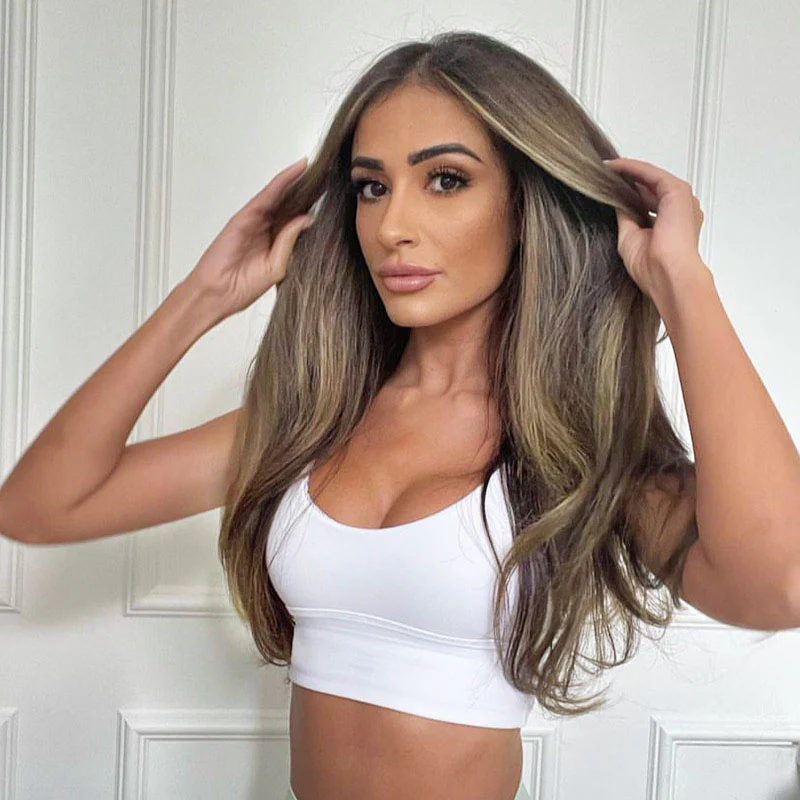 GOO GOO Double Drawn Clip in Hair Extensions 160g - Image 67