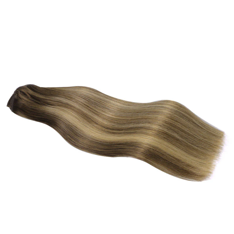 GOO GOO Double Drawn Clip in Hair Extensions 160g - Image 68