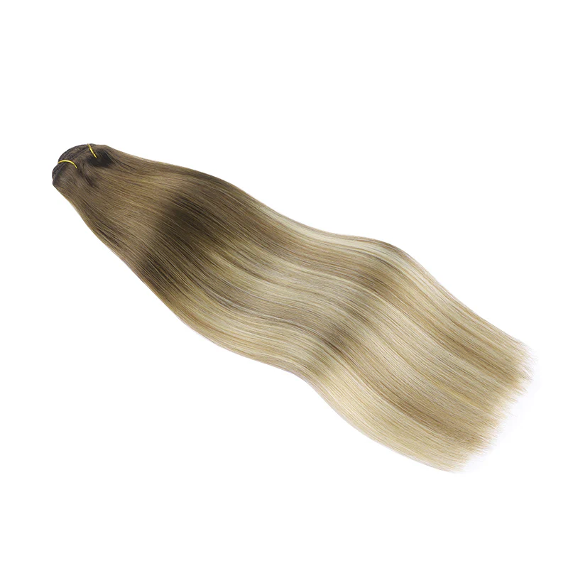 GOO GOO Double Drawn Clip in Hair Extensions 160g - Image 82