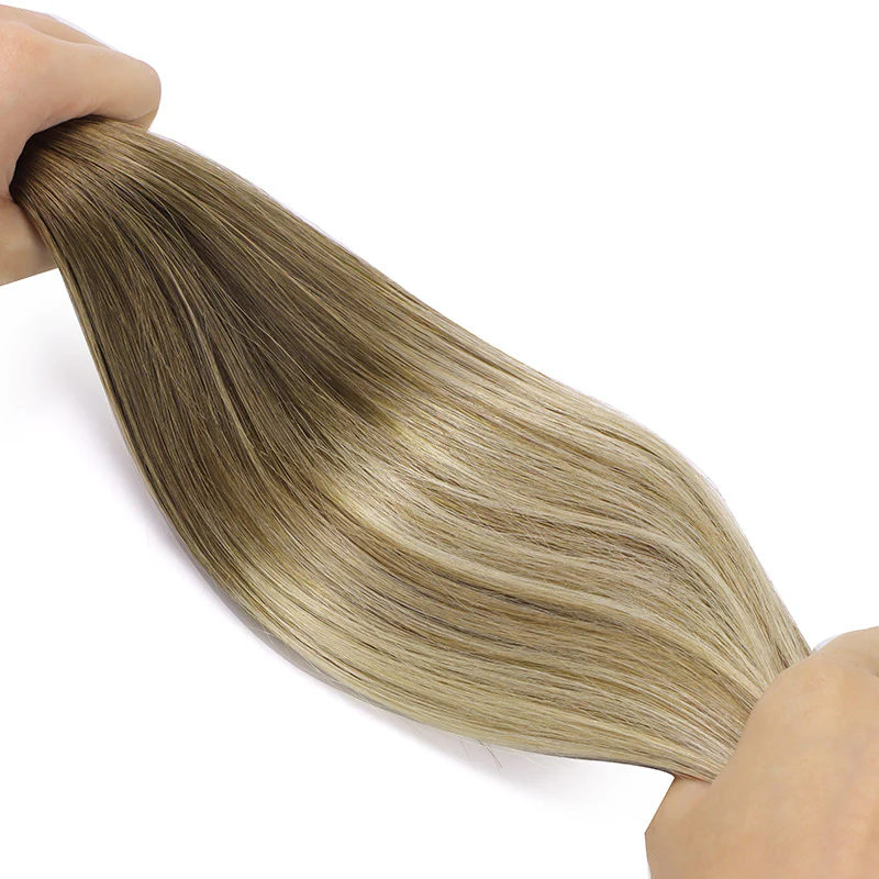 GOO GOO Double Drawn Clip in Hair Extensions 160g - Image 86