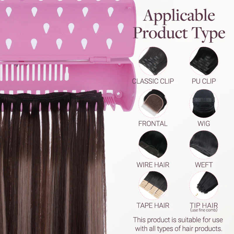 Hair Extension Holder for Styling - Image 6