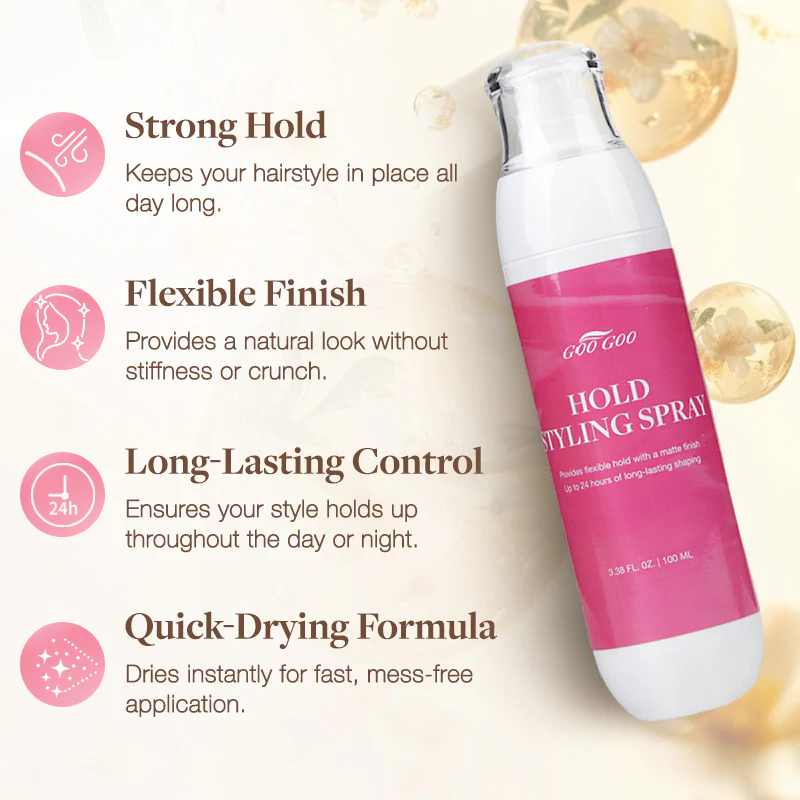 Hair Spray Leave-in Conditioner & Hold Styling Spray - Image 11