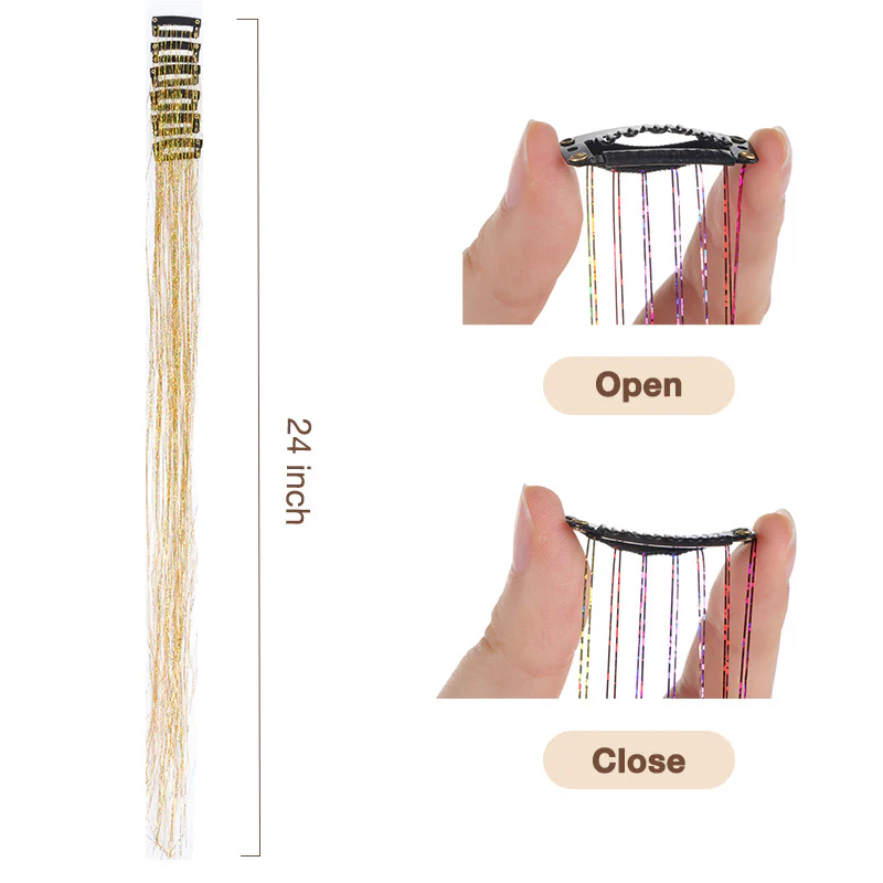 Hair Tinsel Clip In - Image 17
