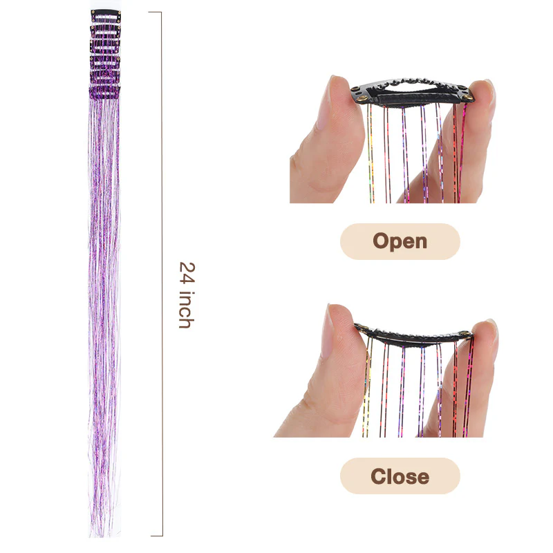 Hair Tinsel Clip In - Image 23