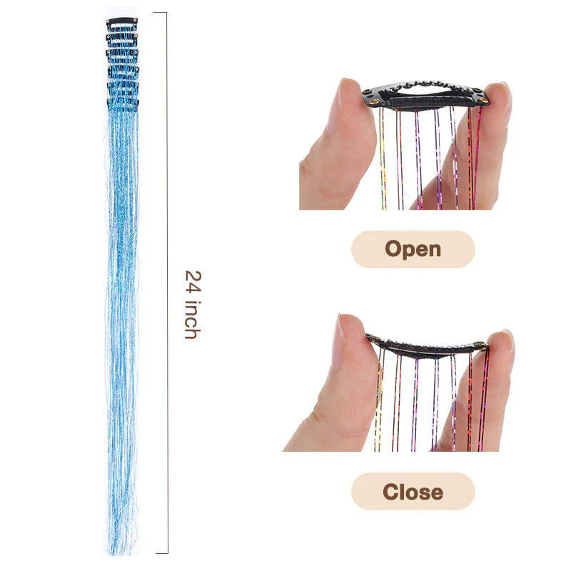 Hair Tinsel Clip In - Image 27