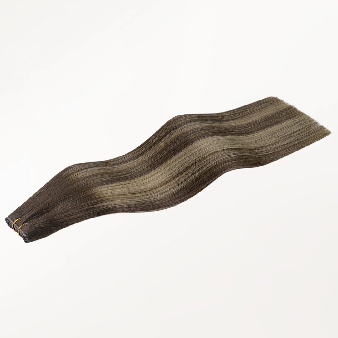 Honey Blonde Balayage (4/26/4) Butterfly Weft Hair Extensions (100g-150g) - Image 3