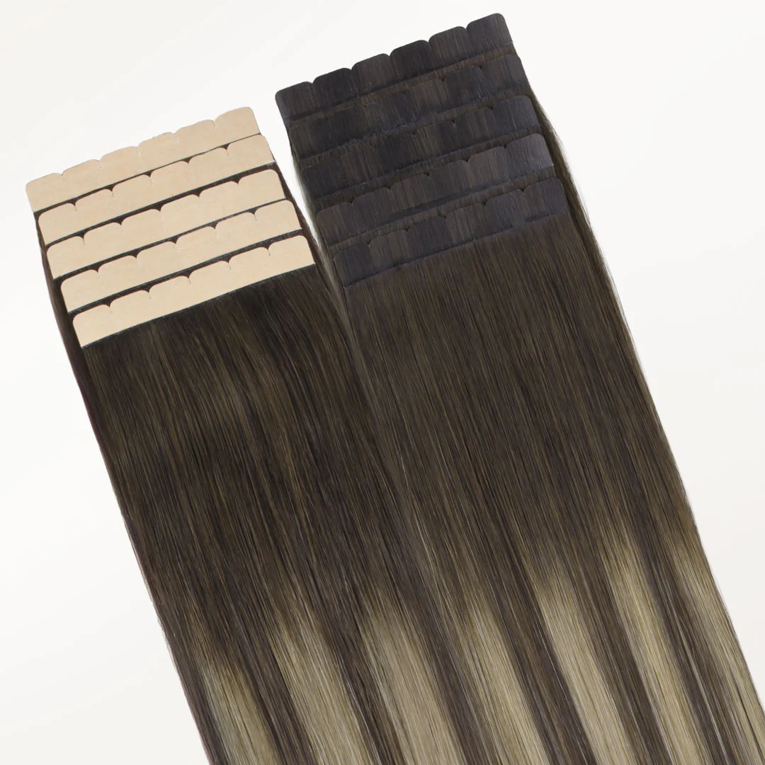 Honey Blonde Balayage (4/26/4) Tape-Ins 50g - Image 12