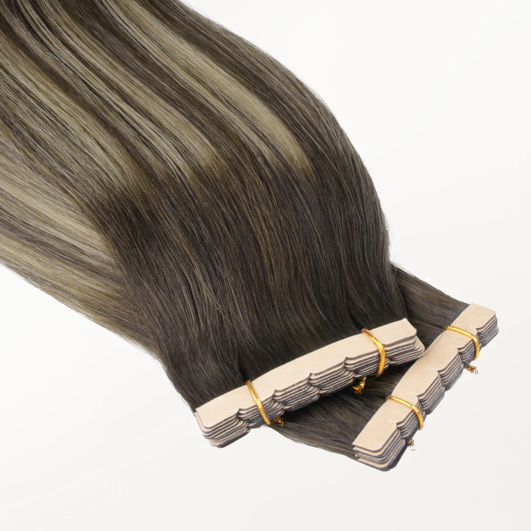 Honey Blonde Balayage (4/26/4) Tape-Ins 50g - Image 15