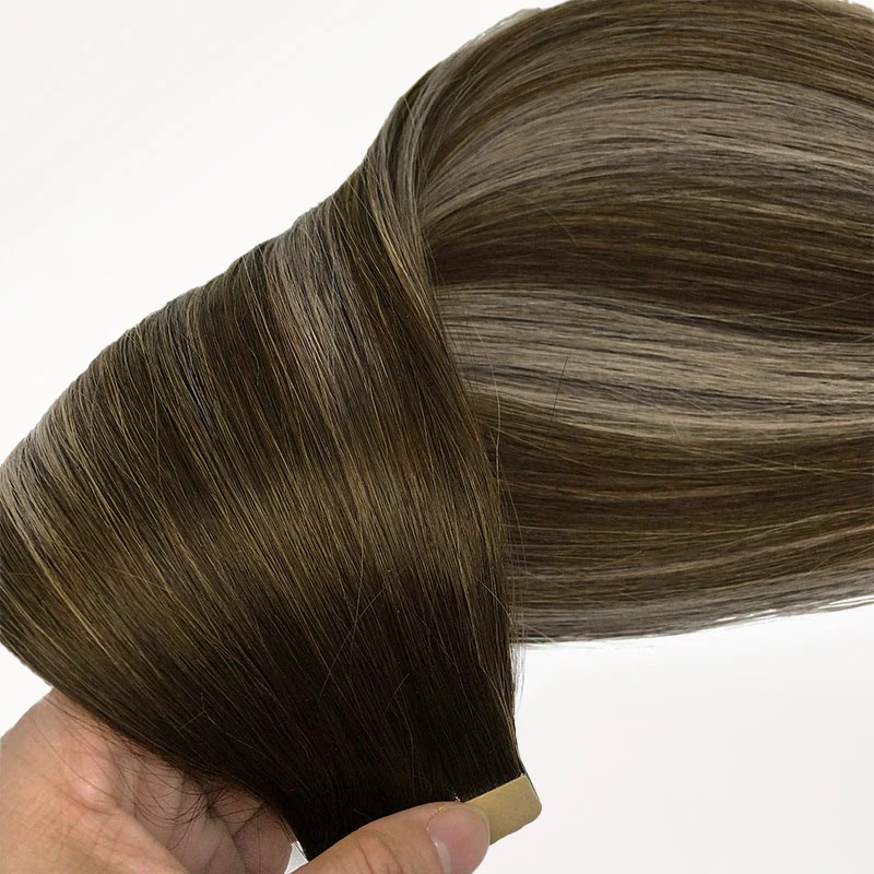 Honey Blonde Balayage (4/26/4) Tape-Ins 50g - Image 6