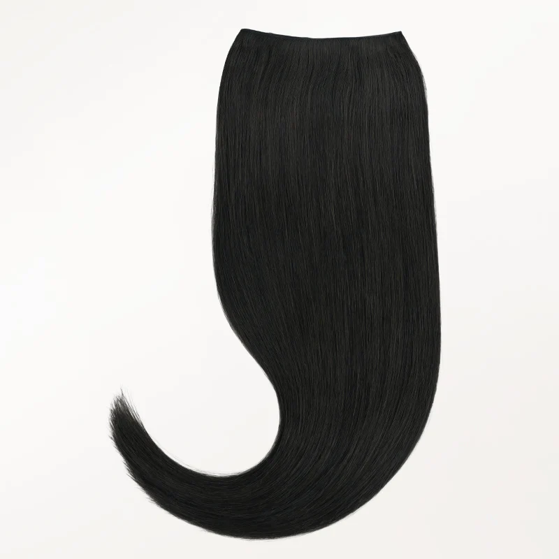 Jet Black (1) Genius Tape Weft Hair Extensions 60g - Image 7