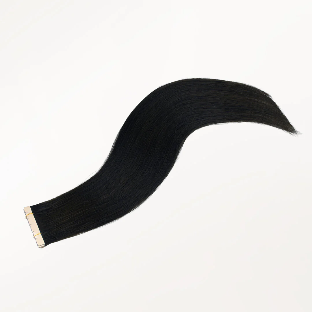 Jet Black (1) Tape-Ins 50g - Image 17