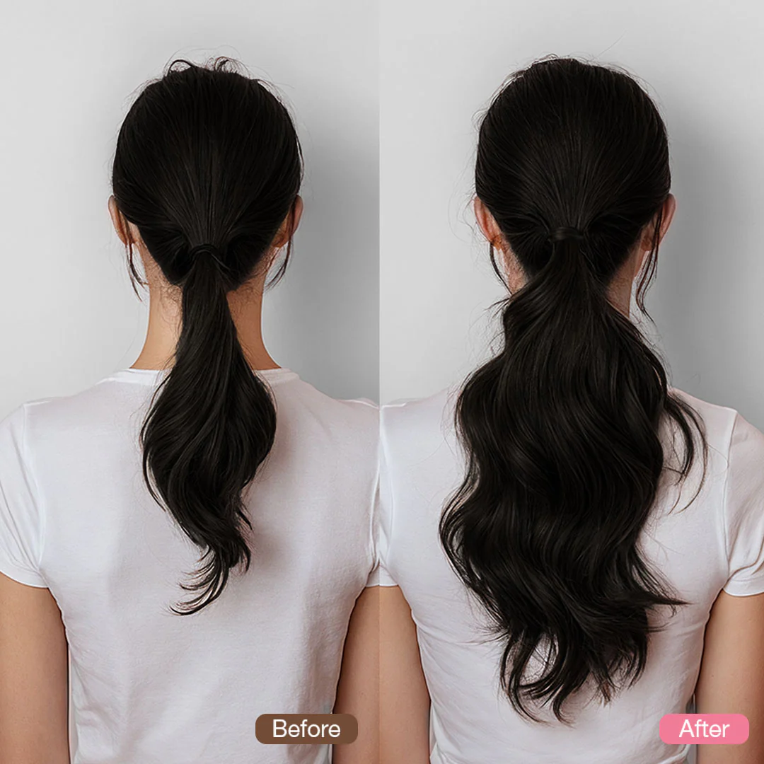Jet Black (1) Ponytail (75g-90g) - Image 4
