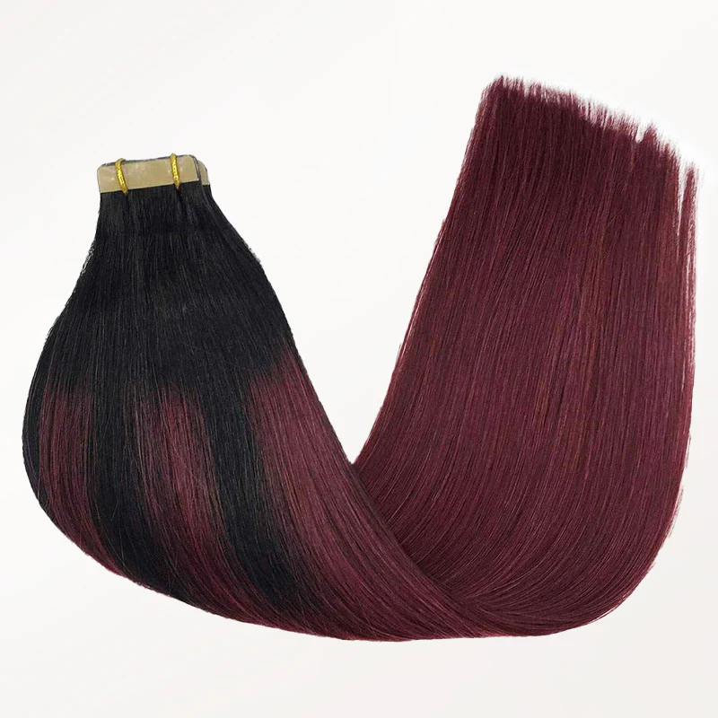 Jet Black to Red Omber (1/99J) Tape-Ins 50g - Image 7