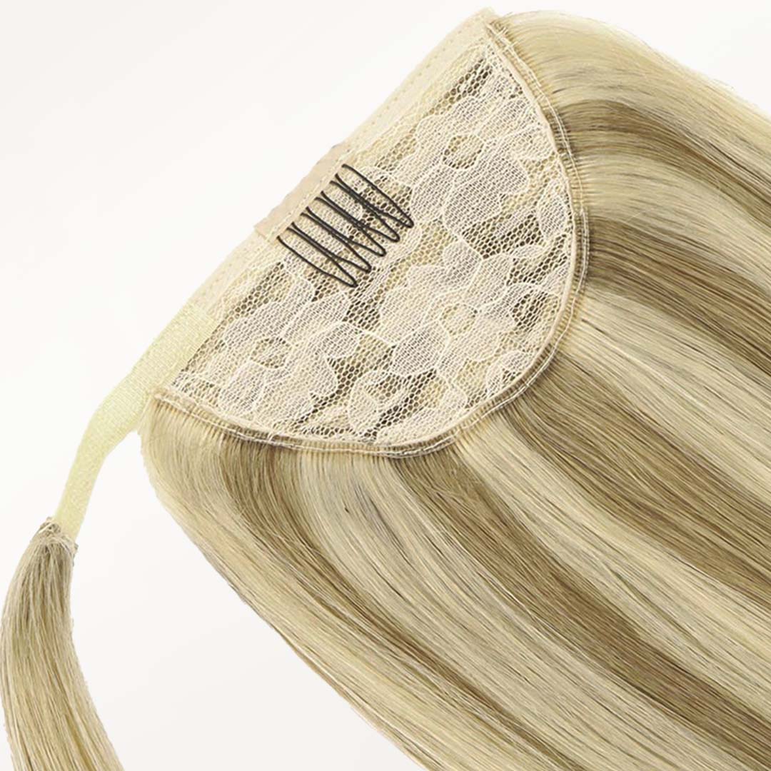 Light Blonde Highlights (16/22A) Ponytail (75g-90g) - Image 5