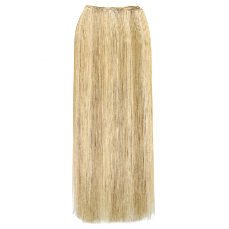 Light Blonde Highlights (16/22A) Sew-In Weft Hair Extensions (80g-120g) - Image 9
