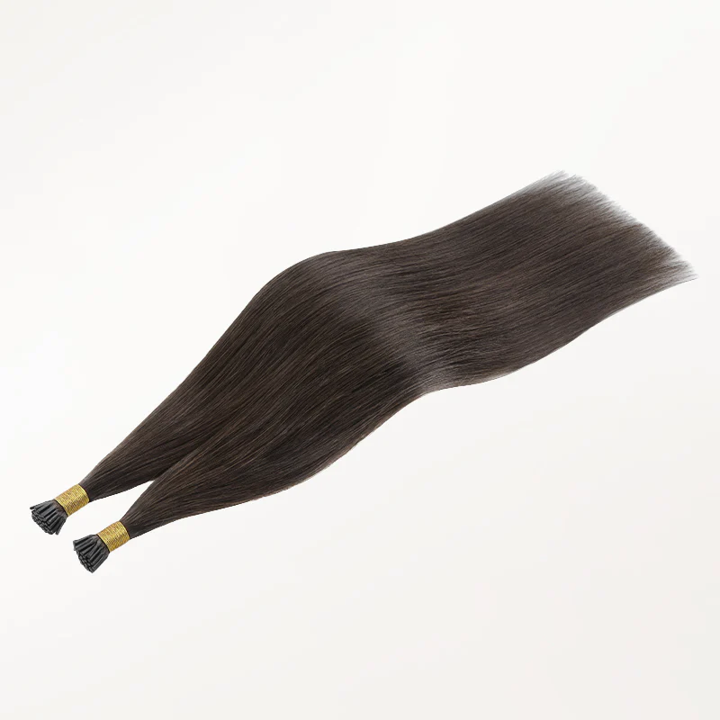 Light Brown (2A) I-Tip Hair Extensions 50g - Image 6